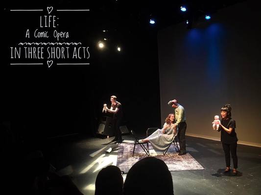 NEAL LEARNER’S “LIFE: A COMIC OPERA IN THREE SHORT ACTS” WILL SURPRISE YOU AT D.C.’S FRINGE FESTIVAL